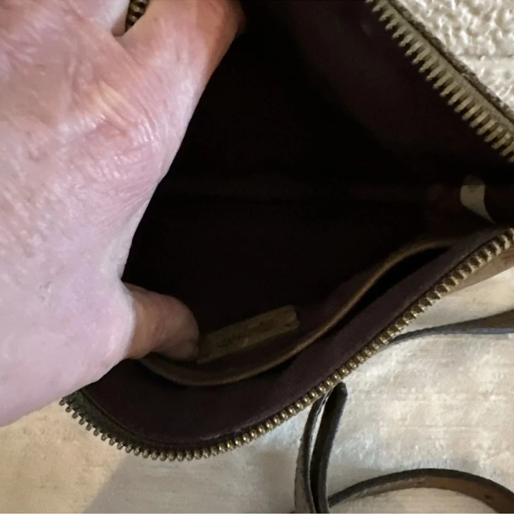 NWOT Madewell MINIMILAST Belt Bag Crossbody Small Leather CAMEL COLOR